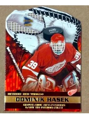 Dominik Hasek 2003 Pacific McDonald’s Red Wings Insert Hockey Cards